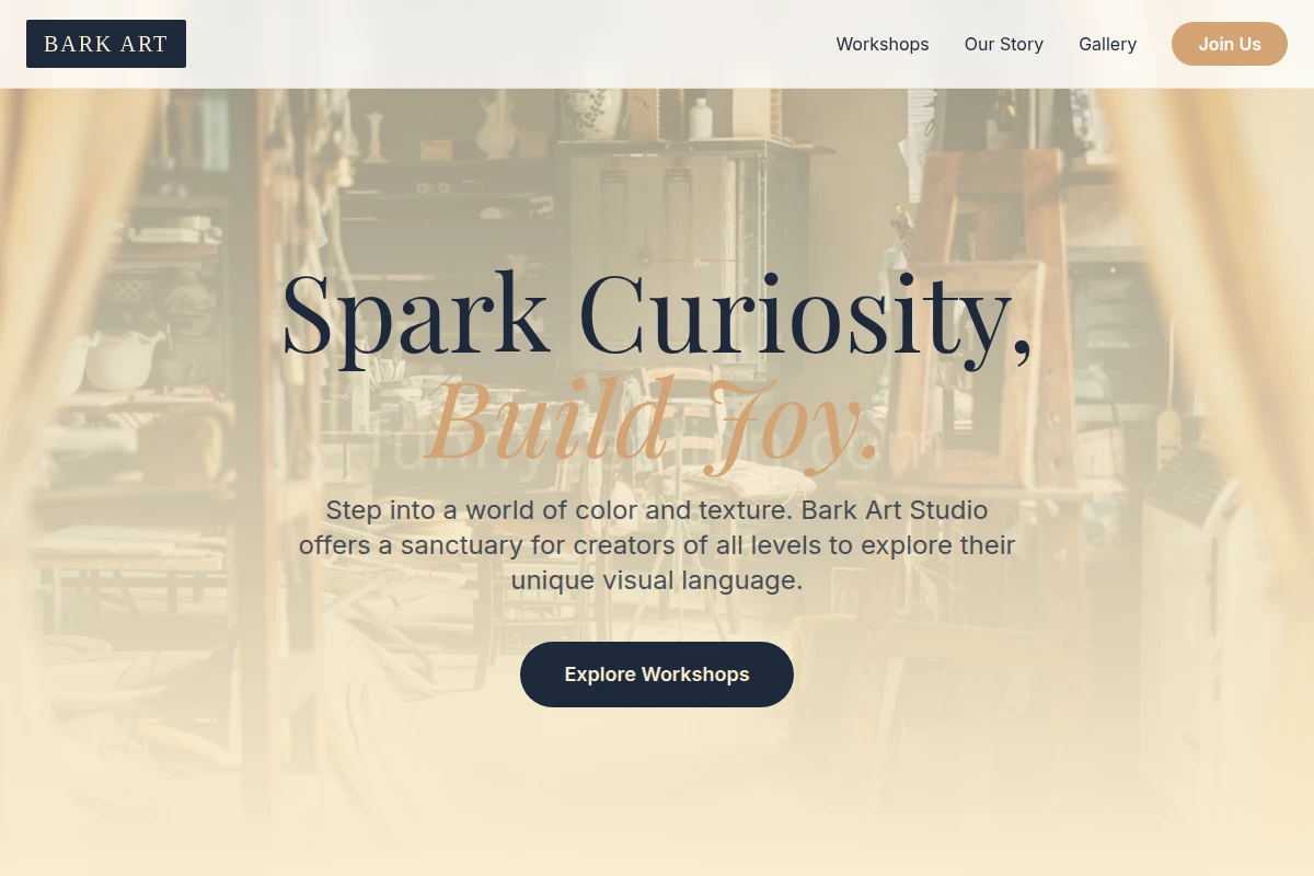 Bark Art Studio