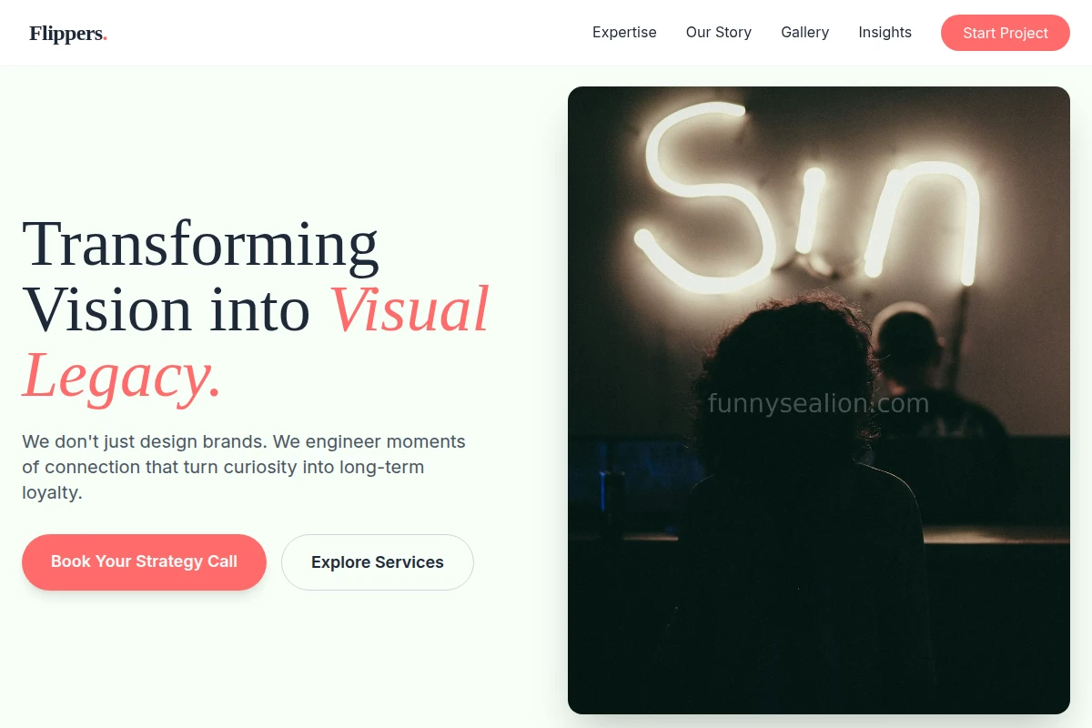 Flippers Creative Direction