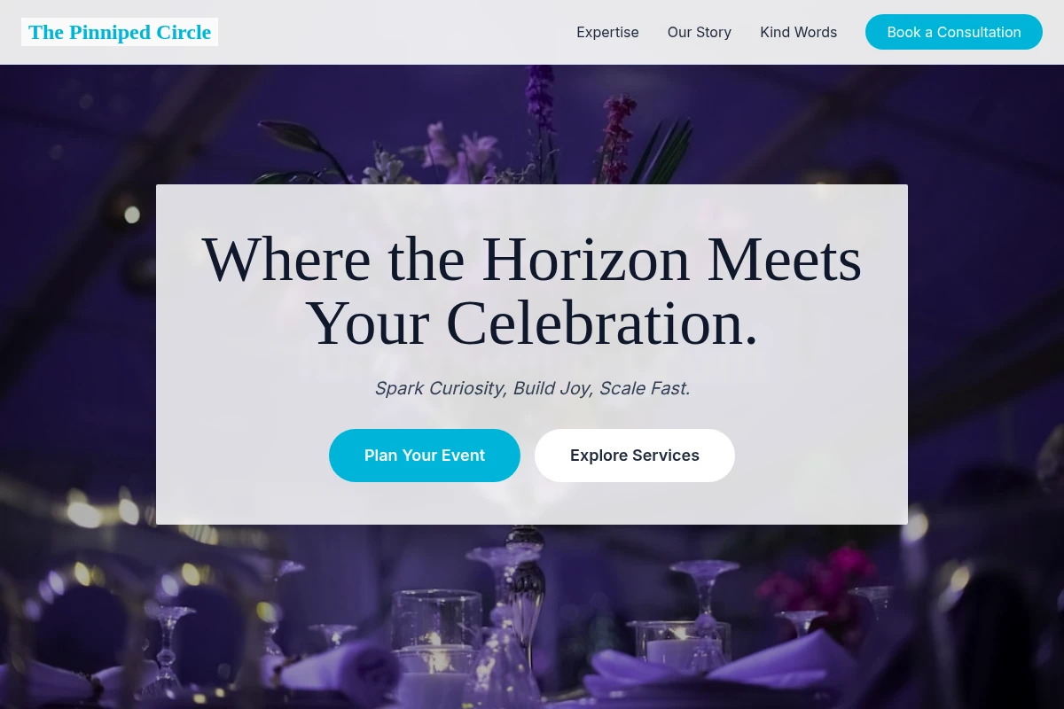 Pier Event Planning