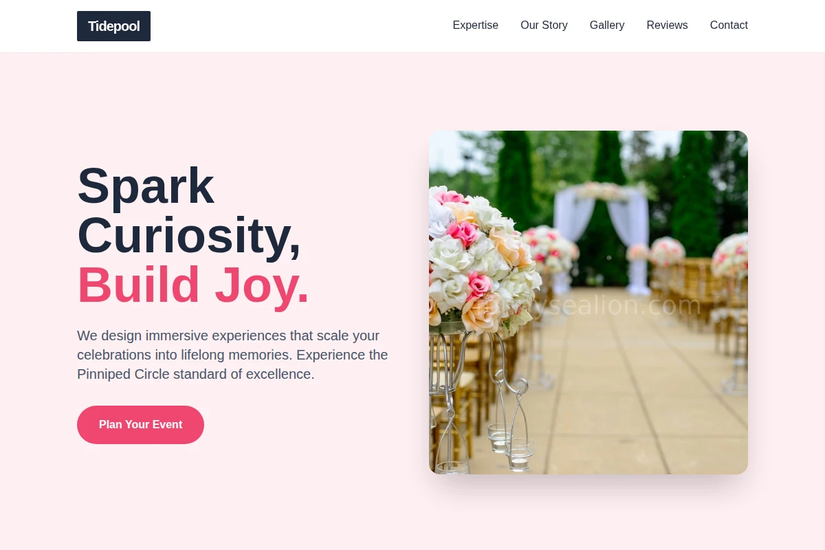 Tidepool Event Planning