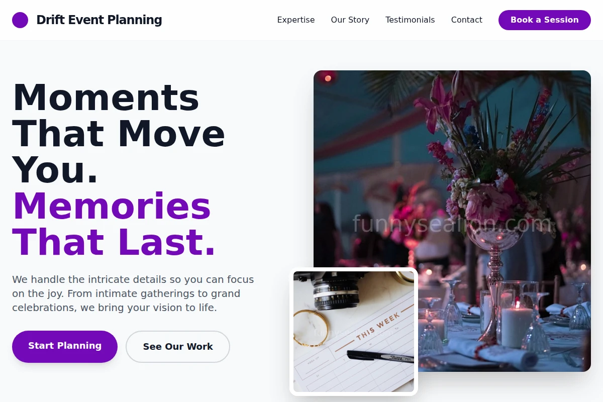 Drift Event Planning