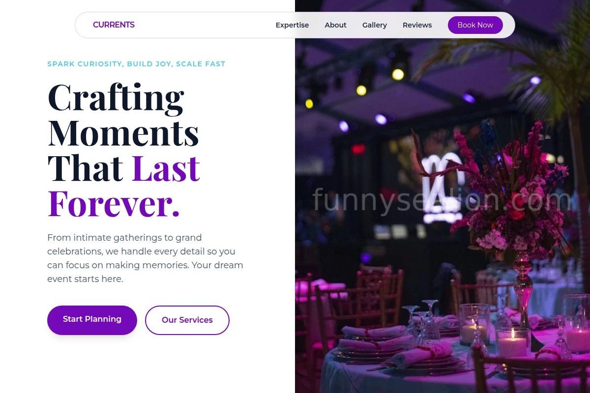 Currents Event Planning