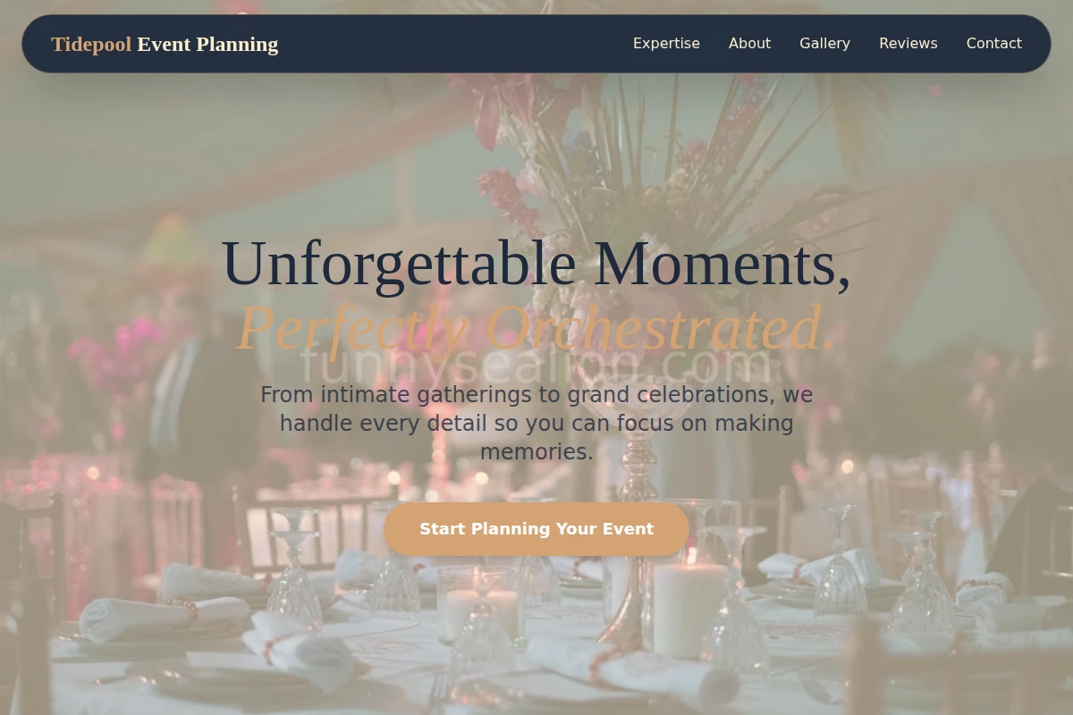 Tidepool Event Planning