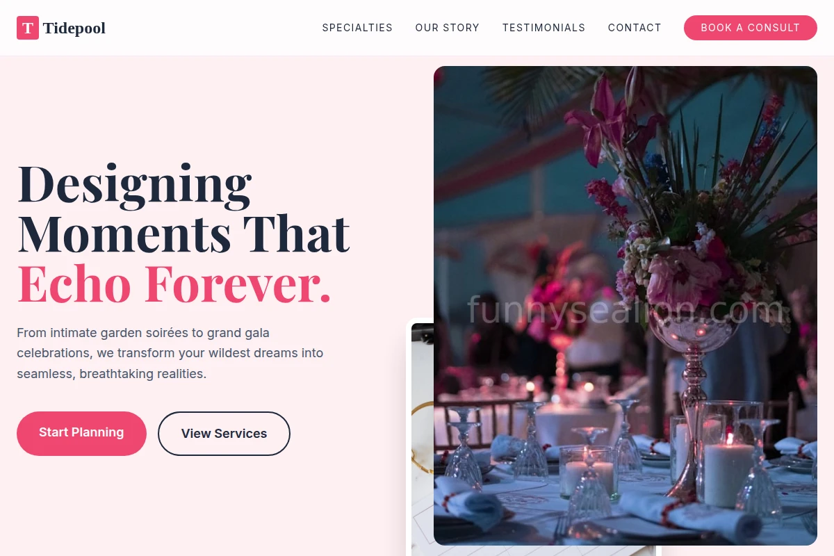 Tidepool Event Planning